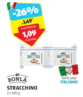 ALDI BONLÀ STRACCHINO 2 x 100 g offerta