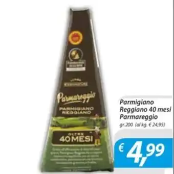 Parmigiano Reggiano 40 mesi Parmareggio gr.200