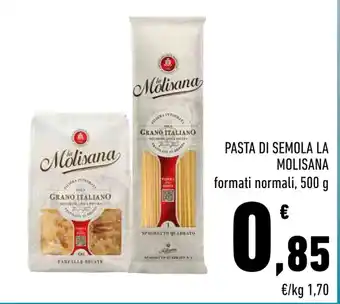 Conad PASTA DI SEMOLA LA MOLISANA formati normali, 500 g offerta