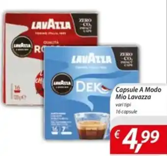 DiMeglio Capsule A Modo Mio Lavazza vari tipi 16 capsule offerta