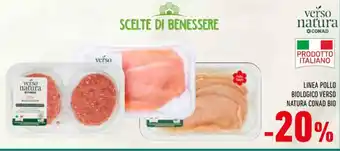 Conad LINEA POLLO BIOLOGICO VERSO NATURA CONAD BIO offerta