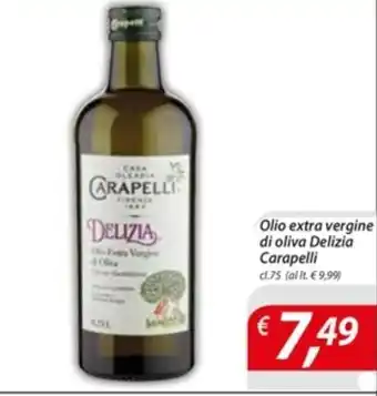 DiMeglio Olio extra vergine di oliva Delizia Carapelli cl.75 offerta
