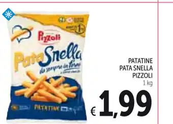 Spazio Conad Patatine Pata Snella Pizzoli 1 kg offerta