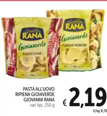 Spazio Conad Pasta All'uovo Ripiena Gioiaverde Giovanni Rana 250g offerta