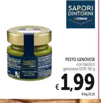 Spazio Conad Pesto Genovese 90g offerta