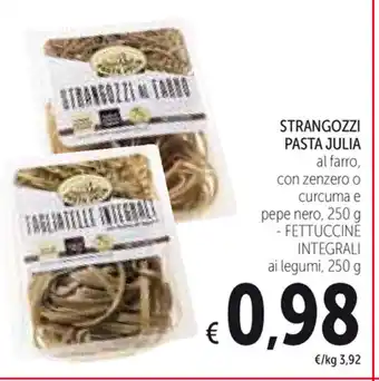 Spazio Conad Strangozzi Pasta Julia 250g offerta