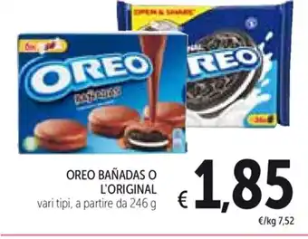 Spazio Conad Oreo Bañadas O L'original 246g offerta