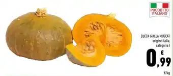 Conad ZUCCA GIALLA MUSCAT offerta