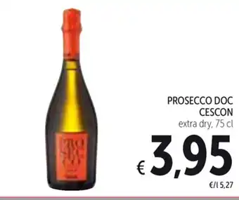 Spazio Conad Prosecco Doc Cescon 75 cl offerta