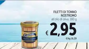 Spazio Conad Filetti Di Tonno Nostromo offerta