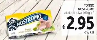 Spazio Conad Tonno Nostromo 160g x 2 offerta