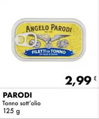 PARODI Tonno sott'olio 125 g