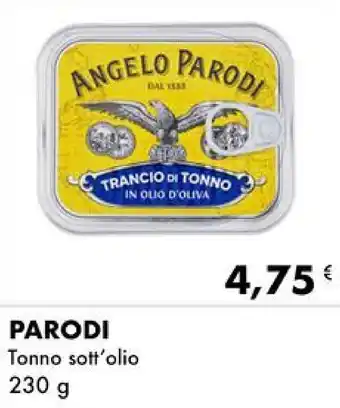 PARODI Tonno sott'olio 230 g