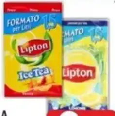 LIPTON Ice Tea Busta Limone/Pesca gr. 125