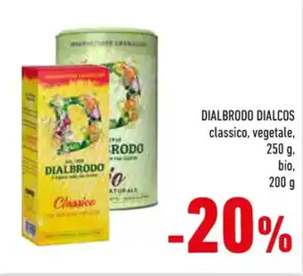 Conad DIALBRODO DIALCOS classico, vegetale, 250 g. bio, 200 g offerta