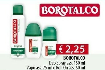 Acqua & Sapone Borotalco Deodorante offerta