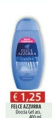 Acqua & Sapone Felce Azzurra Bagnoschiuma offerta
