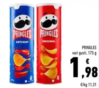 Conad PRINGLES vari gusti, 175 g offerta