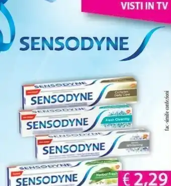 Acqua & Sapone Sensodyne Dentifricio offerta