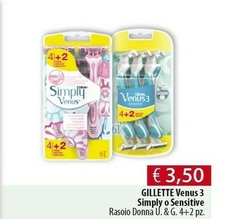 Acqua & Sapone Venus Rasoio offerta