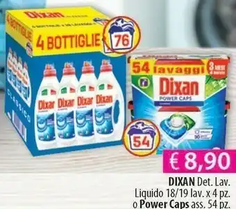 Acqua & Sapone Dixan Detersivo lavatrice offerta