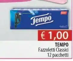 Acqua & Sapone Tempo Fazzoletti offerta