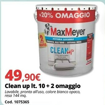 Brico Io Clean Up Lt. 10 + 2 Omaggio offerta