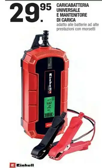 Brico OK Einhell Caricabatteria Universale E Mantenitore Di Carica offerta