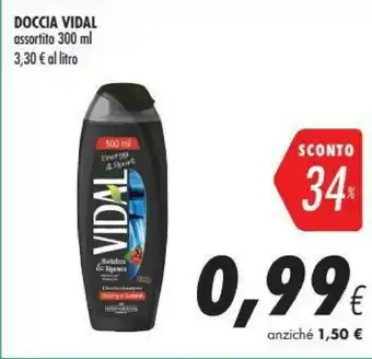 Coop Vidal Doccia offerta