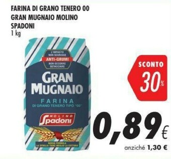Coop Molino spadoni Farina Di Grano Tenero Tipo "00" Gran Mugnaio 1000 G(ml) offerta