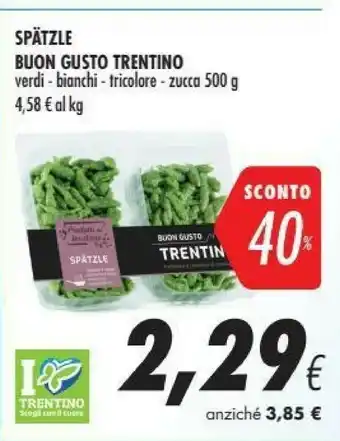 Coop Buon gusto trentino Verdi 500 G offerta