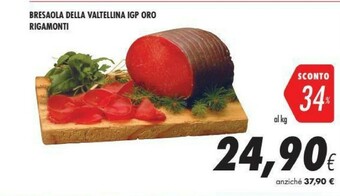 Coop Rigamonti Bresaola Della Valtellina IGP offerta