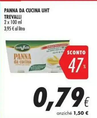 Coop Trevalli Panna Da Cucina UHT offerta
