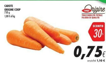 Coop Coop Carote offerta