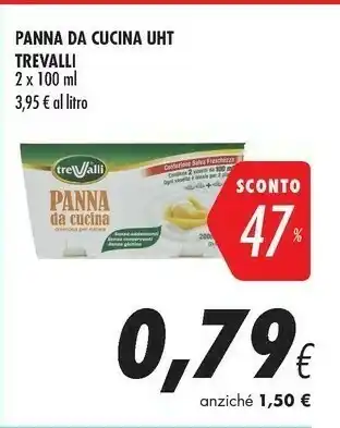 Coop Trevalli Panna UHT Da Montare Per Cucina offerta