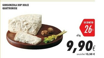 Coop Gorgonzola Dop Dolce Quattrorose offerta