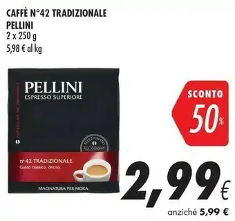 Coop Pellini Caffè N 42 Tradizionale offerta