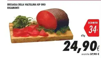 Coop Rigamonti Bresaola Della Valtellina Igp Oro offerta