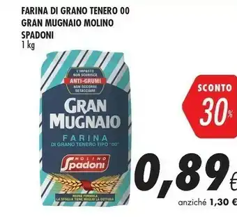 Coop Molino spadoni Farina Di Grano Tenero 00 Gran Mugnaio offerta