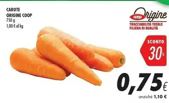 Coop Coop Carote offerta