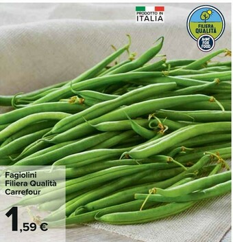 Carrefour Fagiolini Filiera Qualità