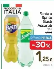 Carrefour Express Fanta o sprite offerta