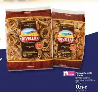 Carrefour Divella Pasta Integrale offerta