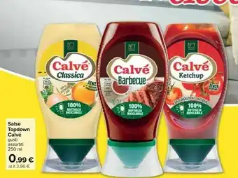Carrefour Calvè Calvè - Salsa Barbecue 250 g(ml) offerta