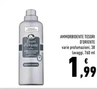 Conad AMMORBIDENTE TESORI D'ORIENTE varie profumazioni, 38 lavaggi, 760 ml offerta