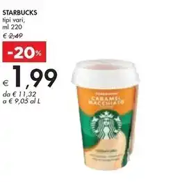Bennet Starbucks offerta