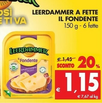 Tigros Leerdammer Formaggio offerta