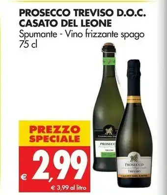 Tigros Leone Prosecco offerta