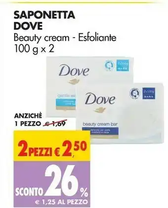 Dove Saponette
