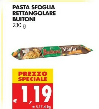 Tigros Buitoni Pasta sfoglia offerta